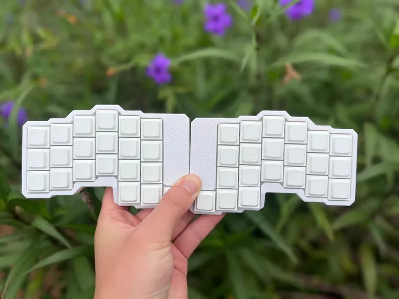 

Низкопрофильная клавиатура KOMETA, 44 клавиши Kail Choc V1/V2 Sw действуют Hotswap, разделенная Bluetooth-клавиатура ZMK 3x6, игровая клавиатура для Ipad Mini