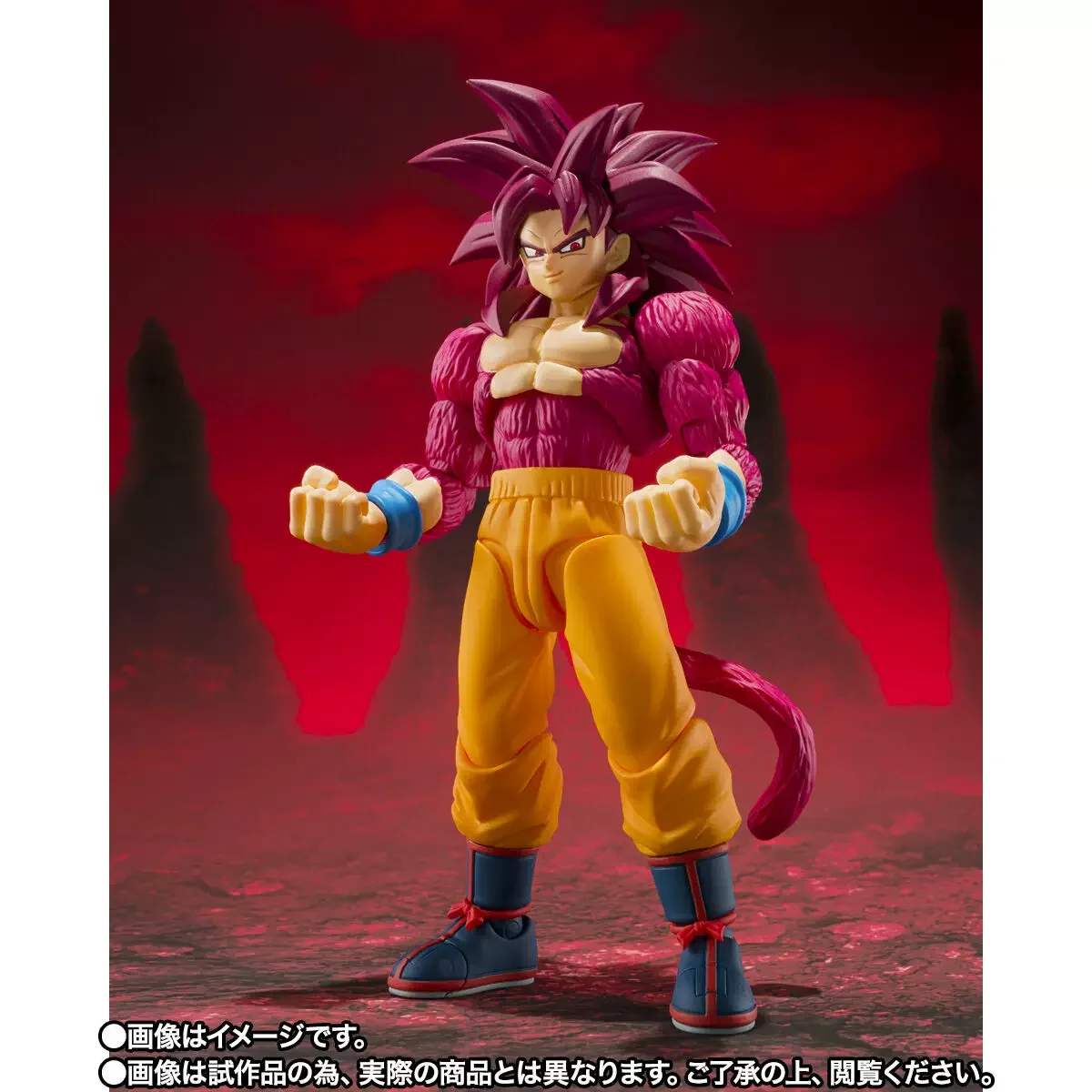 Pre-order Bandai SH Figuarts Dragon Ball DAIMA Super Saiyan 4 Son Goku SHF Action Figure Collectible Model Toys Gift - view 2