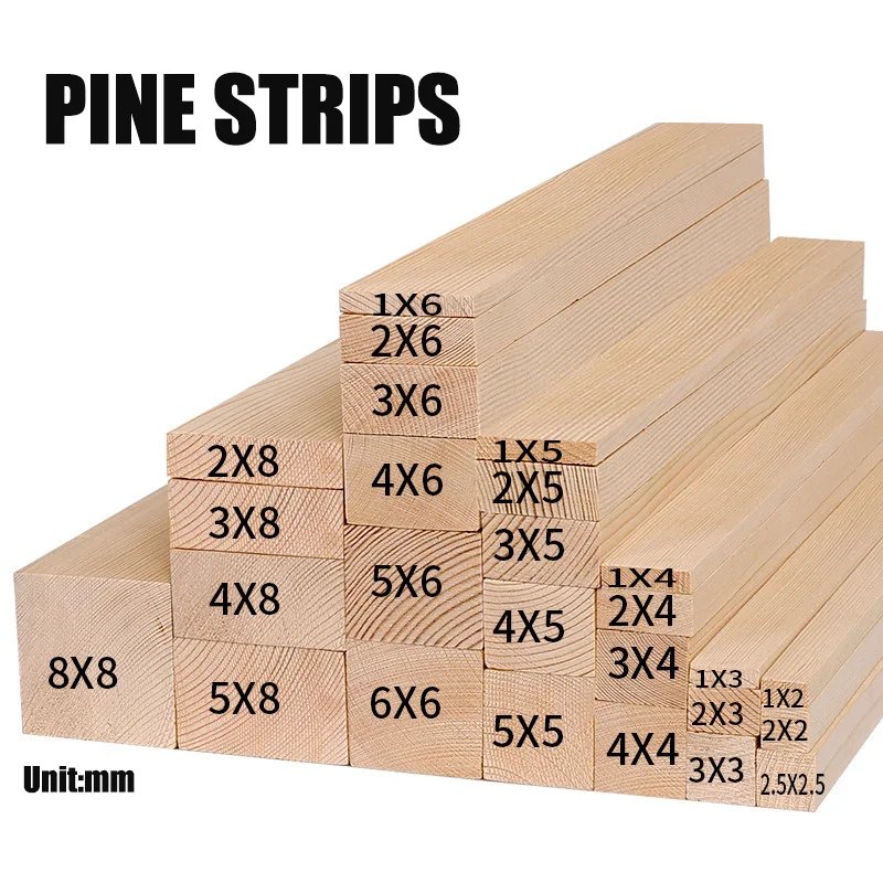 

Доски из массива сосны, прямоугольные, для рукоделия, для изготовления полок и каркасов, ширина 1-6 см, длина 10-100 см