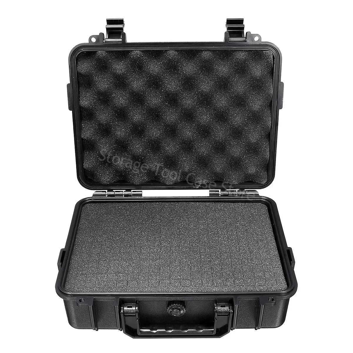 Estuche de transporte duro impermeable, caja de herramientas, caja de almacenamiento, caja de instrumentos de seguridad, organizador, caja de herramientas de Hardware, caja de herramientas de plástico, Maleta