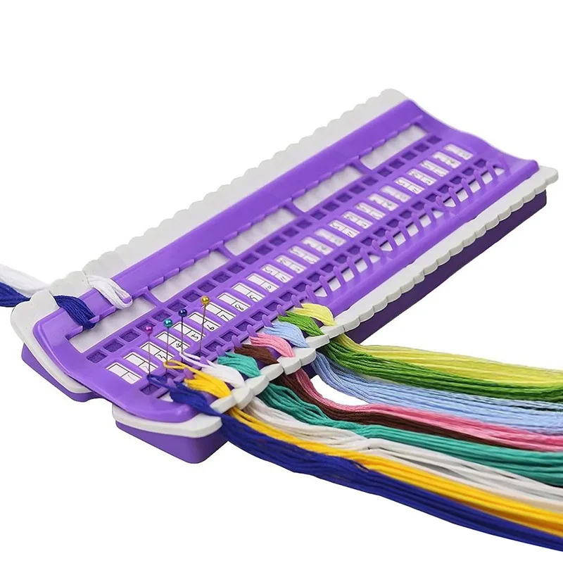 30/50 hole Floss Organizer Embroidery Thread Organizer For Cross Stitch Thread Embroidery Floss Embroidery tool thread arranger