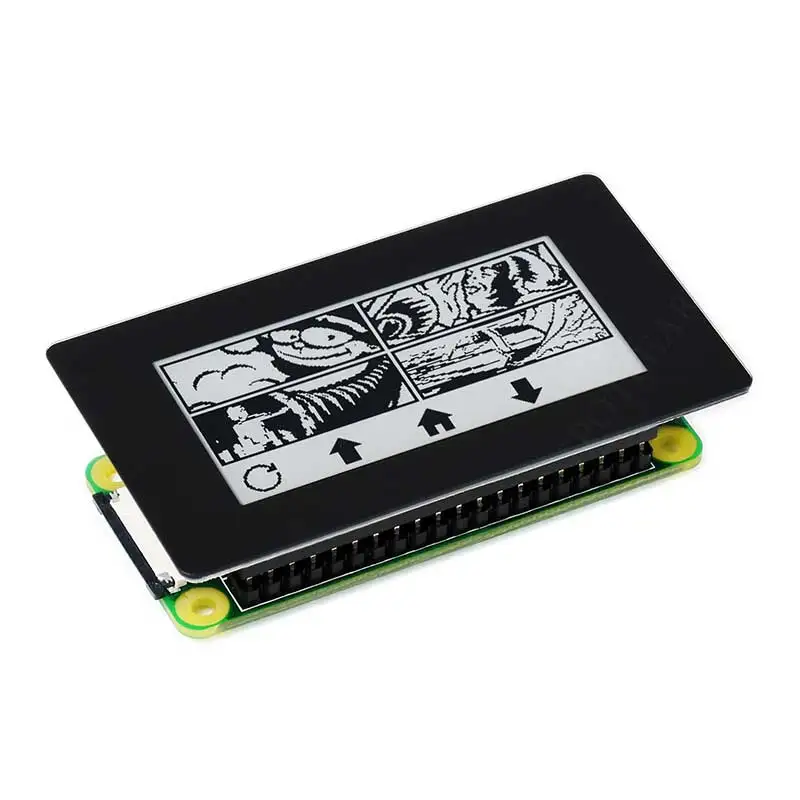 Raspberry Pi 2,13 inch Touch e-Paper HOED met hoesje 2,13 inch Touch e-Paper HOED 250×122