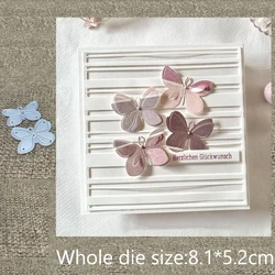 New Design Craft Metal stencil mold Cutting Die butterfly decorations scrapbook die cut Album Paper Card Craft Embossing