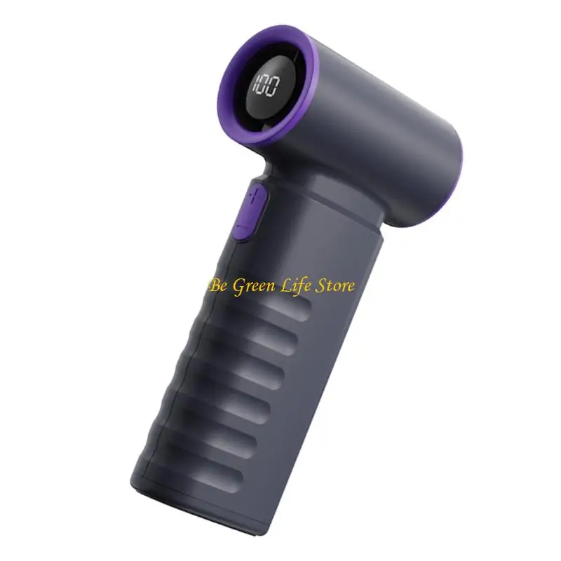 M7DF poderoso ventilador portátil con 199 velocidad velocidad USB C Carga ABS+PC Construcción adecuada para acampar Sports