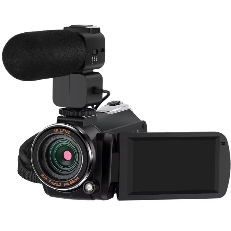 

STLF WJW High Quality 4K Digital 24MP Camcorder 1080P 60FPS Infrared Night Vision 3.0" IPS Screen Camcorder