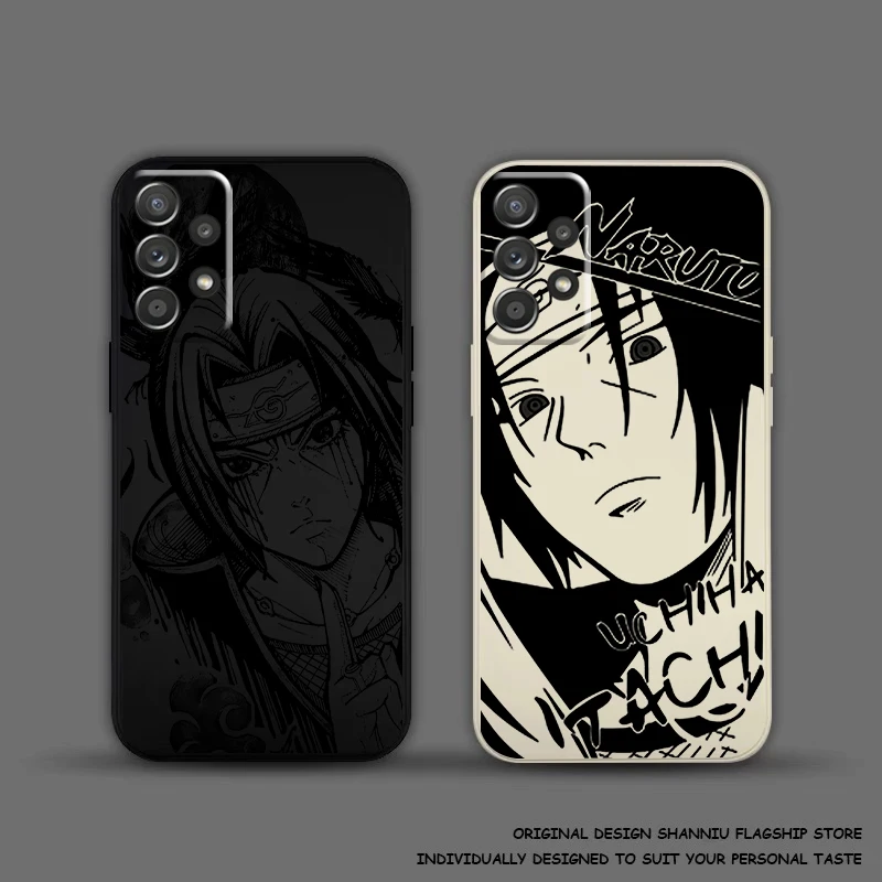 A-Akatsukis U-Uchiha Itachis Phone Case For Samsung A70 A51 A50 A42 A32 A31 A30 A22 A20S A14 A12 A11 A10 A05 A02 A03 A01