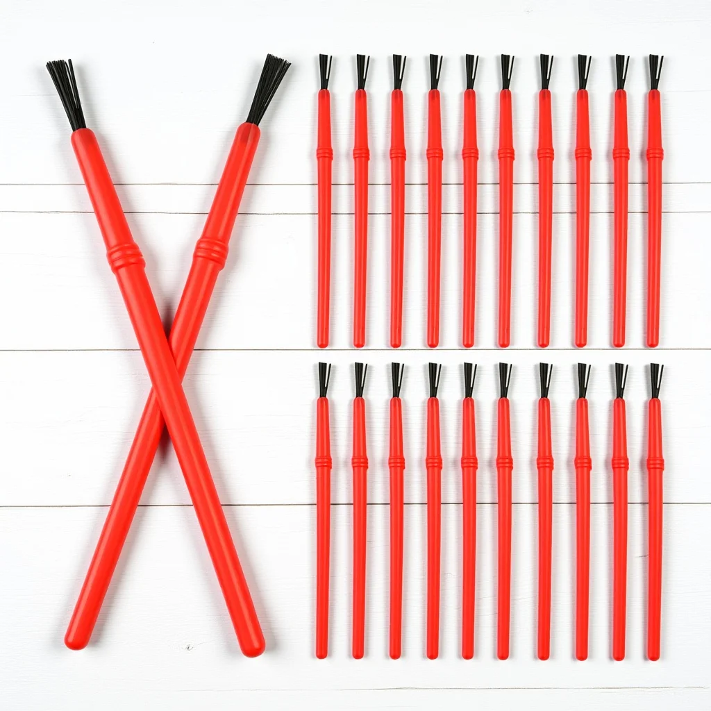 

50Pcs Art Student Supplies Paint Brushes for Watercolor Acrylic Gouache Smooth Natural Lines Brush for Painting