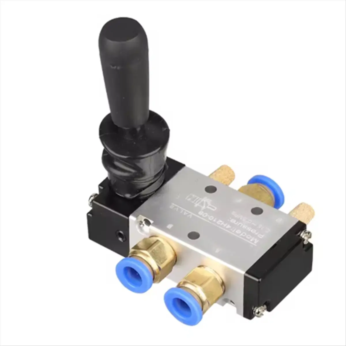 5/2 Way Pneumatic Air Hand Lever Operated Valve Manual Control 2 Position 3 5Port Push-Pull 4H210-08