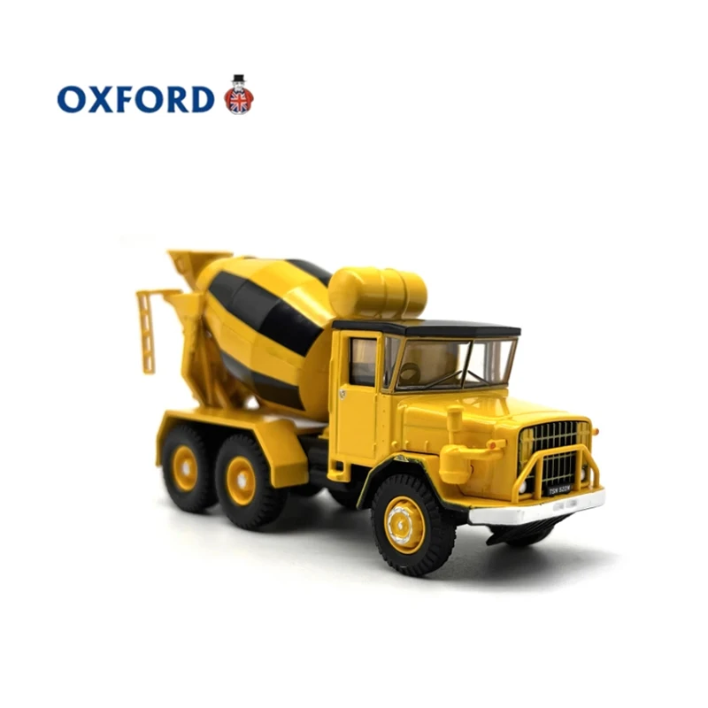 

OXFORD Diecast 1:76 Scale AEC690 Cement Mixer Alloy Truck Model Finished Product Simulation Toy Collection Static Model