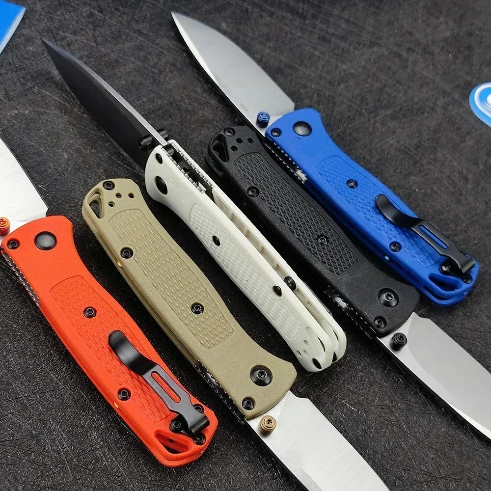 Tactical BM 533 Mini EDC Folding Knife Stainless Steel Blade Munual Pocket Knife Outdoor Rescue EDC Folding Utility Knife