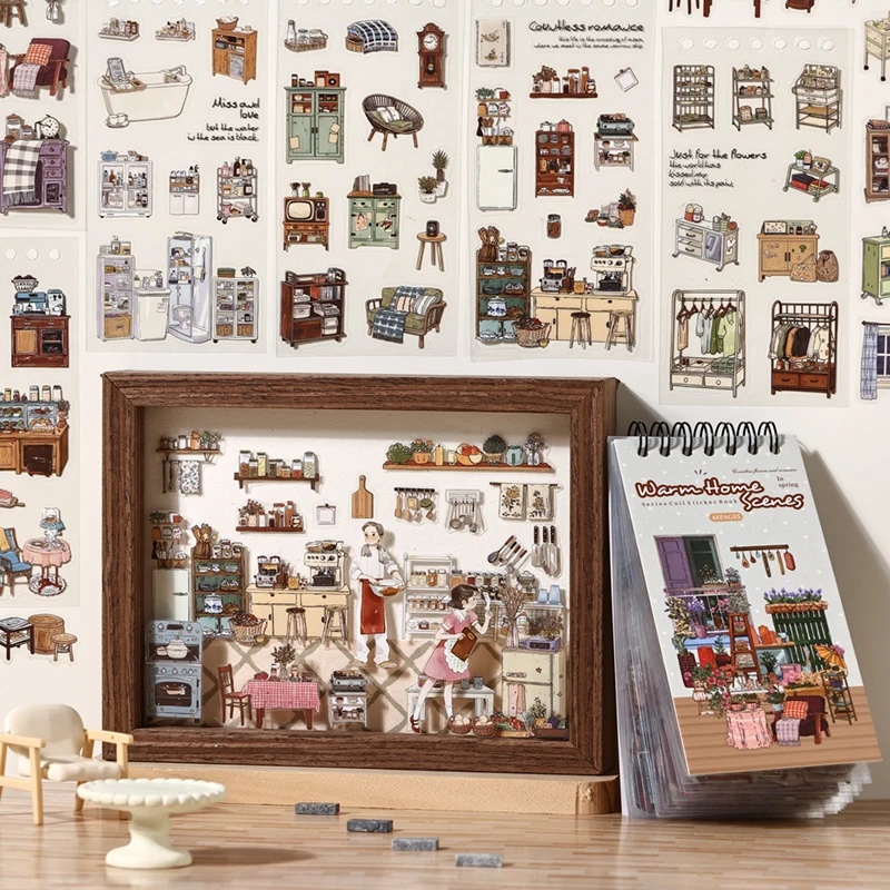 48 Sheets Warm House Scenery S - Home Decor Catalog 评论和价格