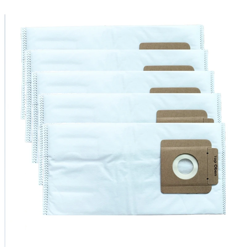 5Pcs Dust Bag For Karcher BV3 BVL3/1 BV5 BV5/1 Backpack Vacuum Cleaner Spare Parts Bags Replacement Accessories