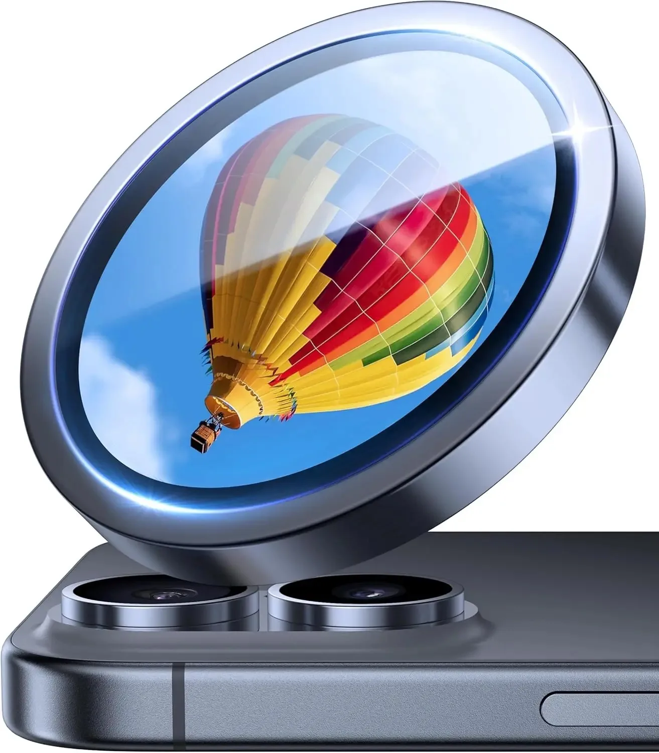 2-3 قطع للكاميرا الخلفية آيفون 17 طبقة حماية من الزجاج المقسى الألوان الأصلية - أسود فضي فاتح أرجواني أزرق أخضر #5