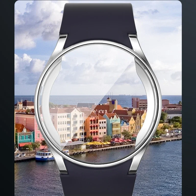 Coque en TPU souple pour Samsung Galaxy Watch 7, protection d'écran, bord souple, coque de protection complète, 40mm, 44mm