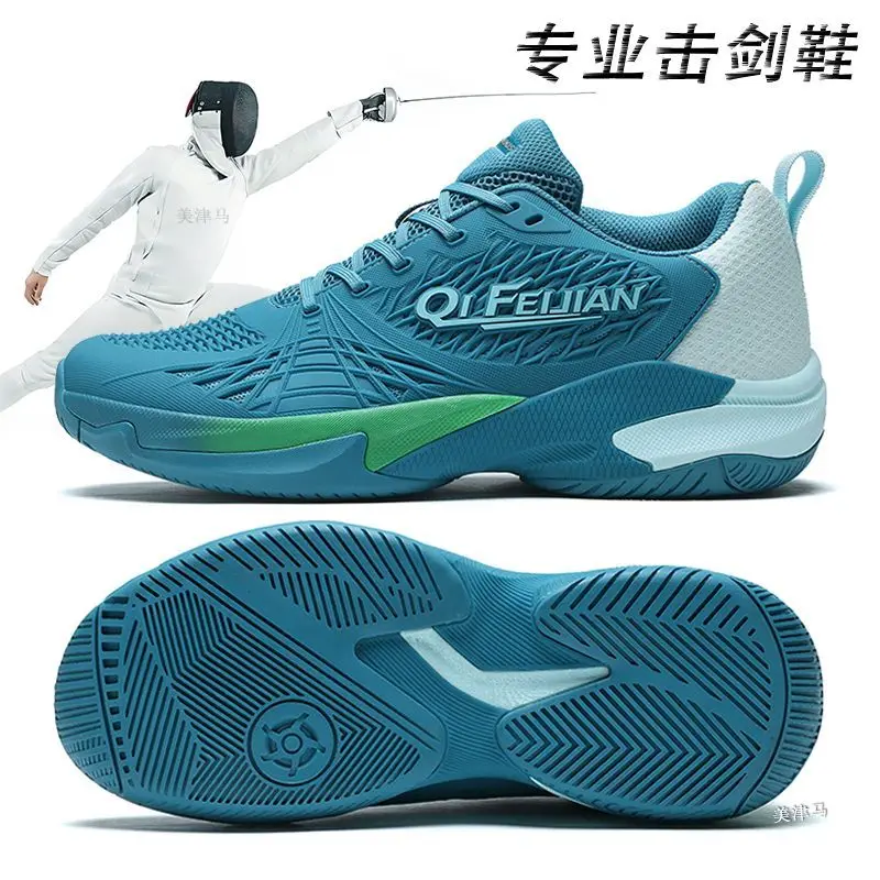 

Professional Fencing Shoes for Men Breathable Indoor Shoes Men Anti-Slip Competition Sport shoe Wearable Sports Shoe For Man
