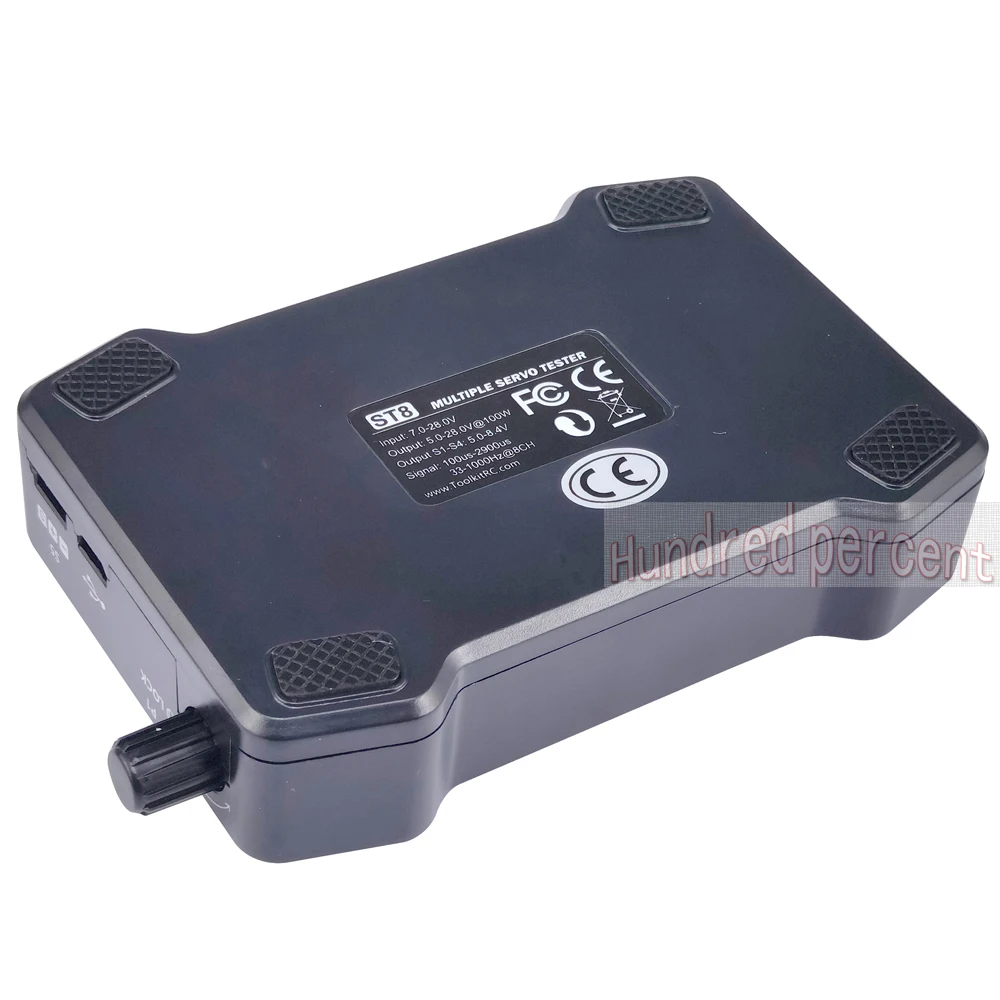 In Stock Toolkitrc St8 2.4 Tft 7-28v 8-channel Servo Integrated Tester 4 Independent Interface Signal Test