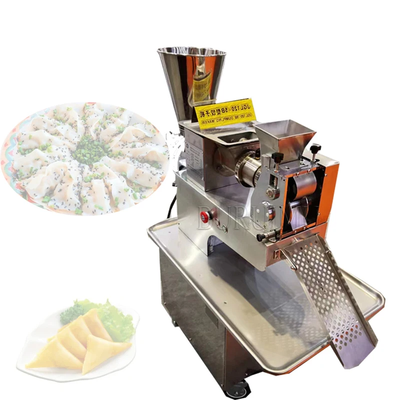 Small Size Automatic Electrical Dumpling Machine/Empanada Samosa Spring Roll  Making Machine