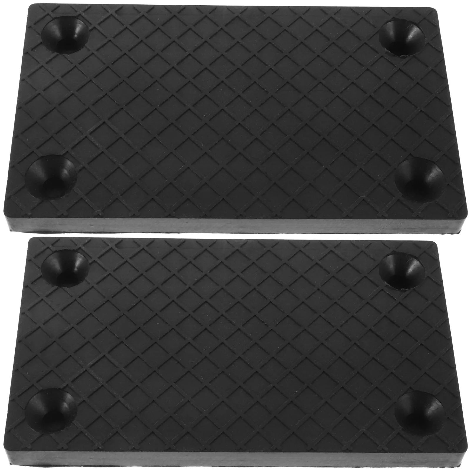 

2 Pcs Lift Pad Bumpers Lifter Accessories Car Automatic Automotive Rubber Pads Plastic Parts Cars