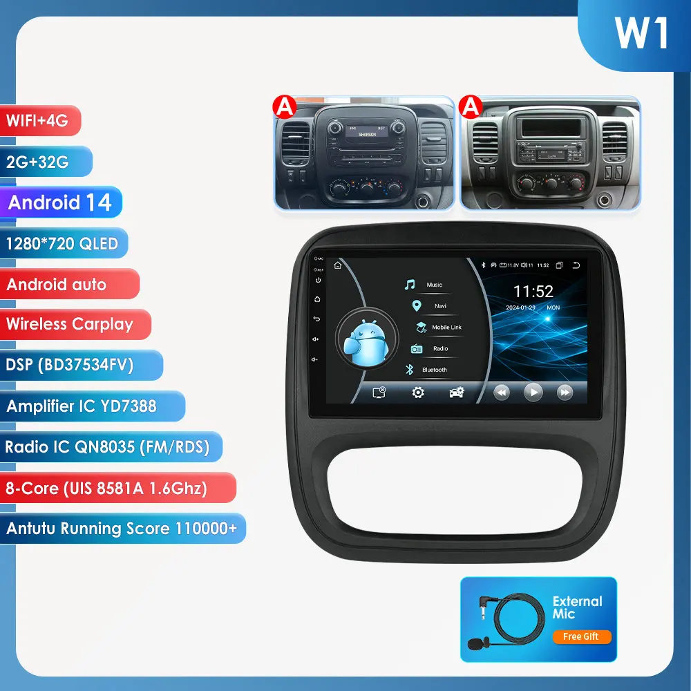 HIZPO 10.33" Pro AI Android Car Stereo 5