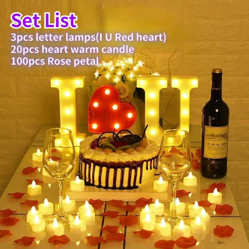 Flameless LED Tea Light Candle Wishing Light For Christmas Halloween Wedding Party Home Decor Use  Clearance