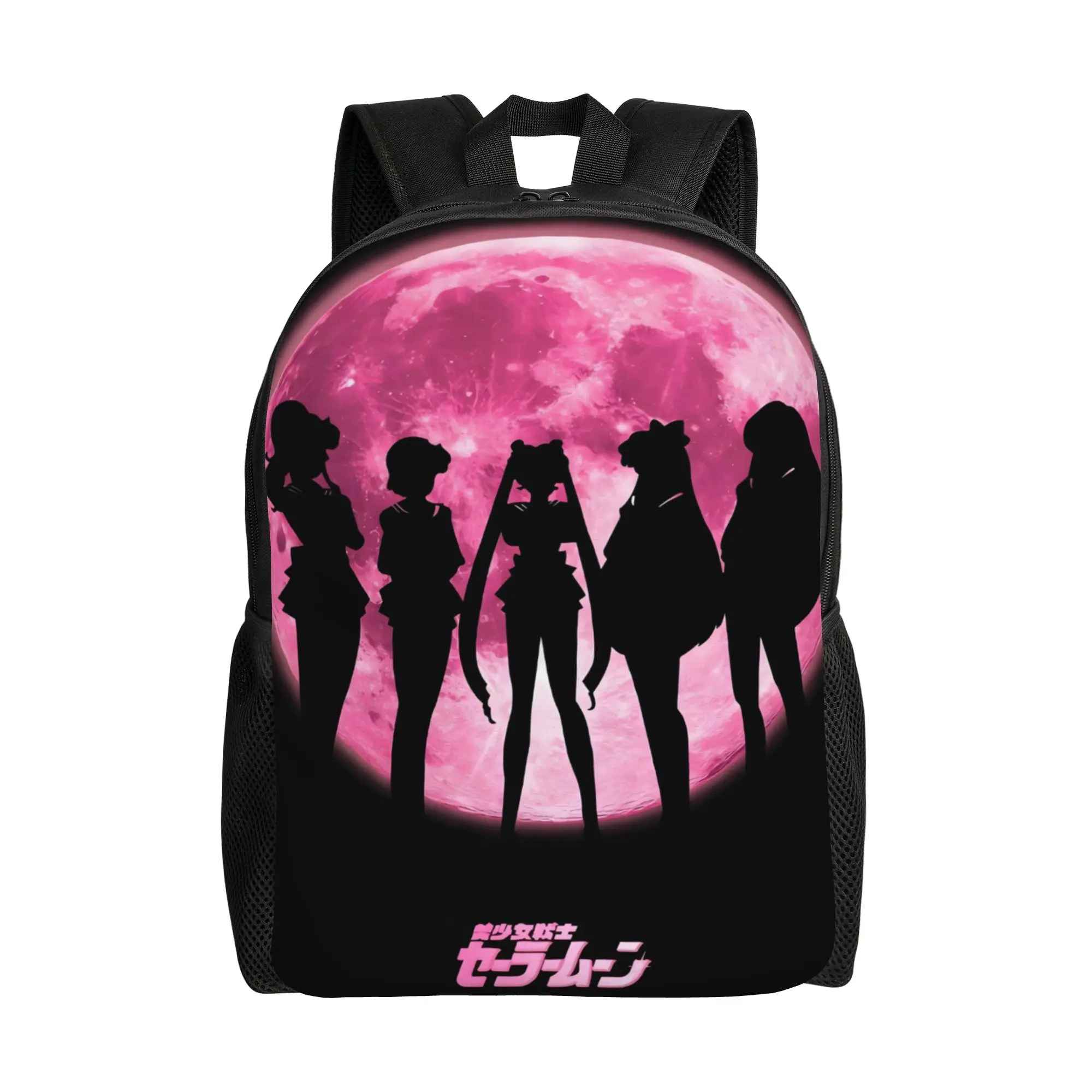 1Piece Sailor Team Group New School Year Laptop Bag Sailor Moon Female  Backpack