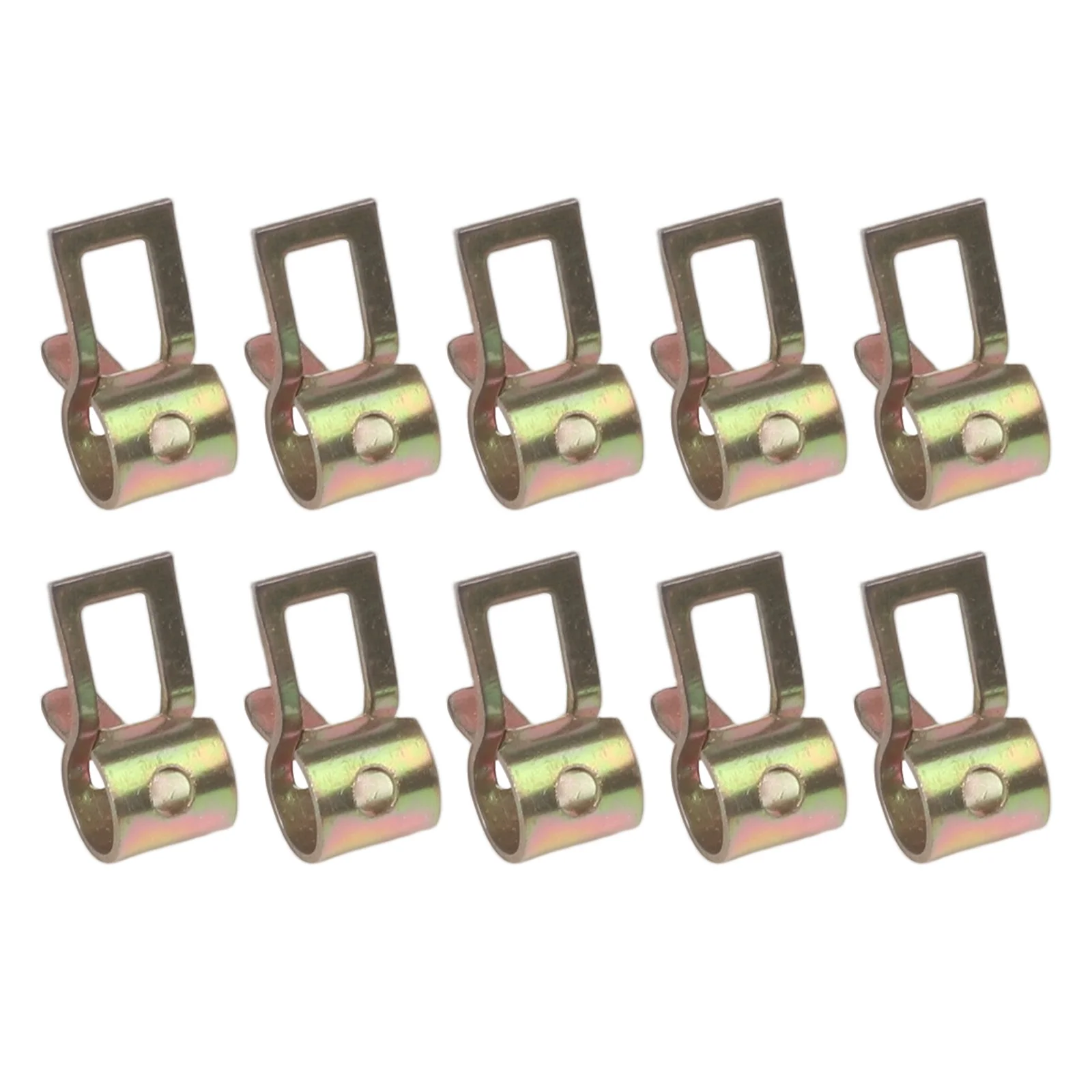 Hose Clamp Spring Clips 10Pcs Optional Reusable Silicone Spring With Fuel Hose Clip Hose Hose Clip High Quality