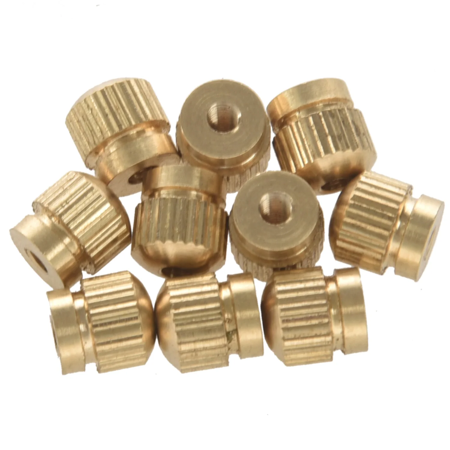 10Pcs Tenor Horn Key Button Piston Value Cap Screws for Trumpet Tenor Horn Cornet Tuba Accessories