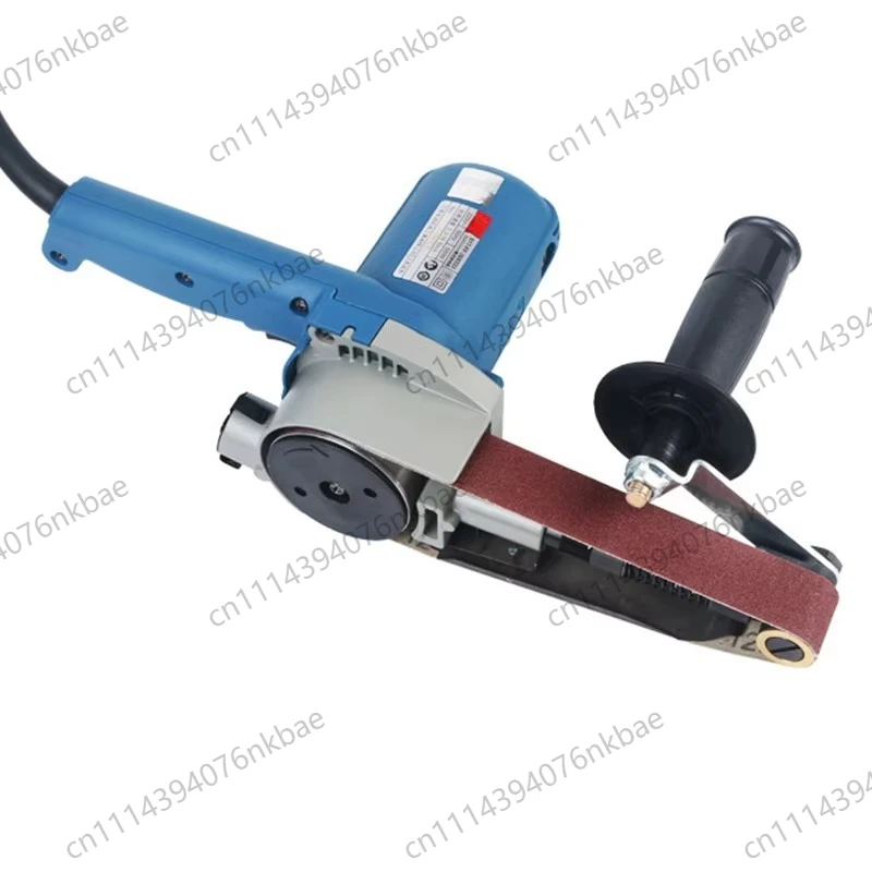 High Power Woodworking Belt Sander, Variable Speed Polishing Machine, DIY Sanding Belt Grinder for Wood Surface Finishing