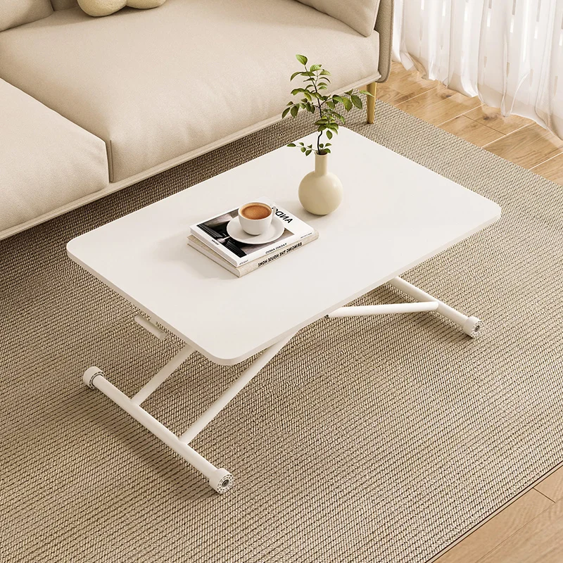 

Adjustable folding coffee table, dual-purpose dining table, household living room small table