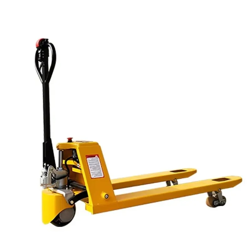 Forklift Semi Electric Pallet Jack Electronic Pallet Truck