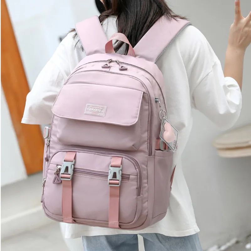 Backpack Boys Girls Large Capacity Student Backpack Lightweight and Comfortable Spine Protection Computer Bag Travel Backpack