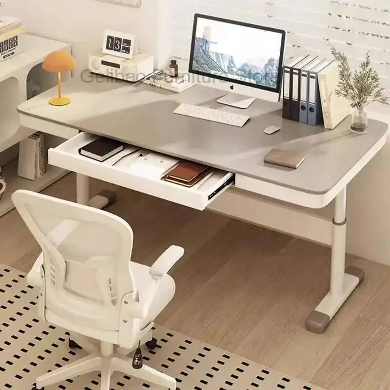 

Student Office Desk Drawers Storage Standing Lifting Bedroom Floor Computer Desks European Vanity Mesa De Computador Furniture