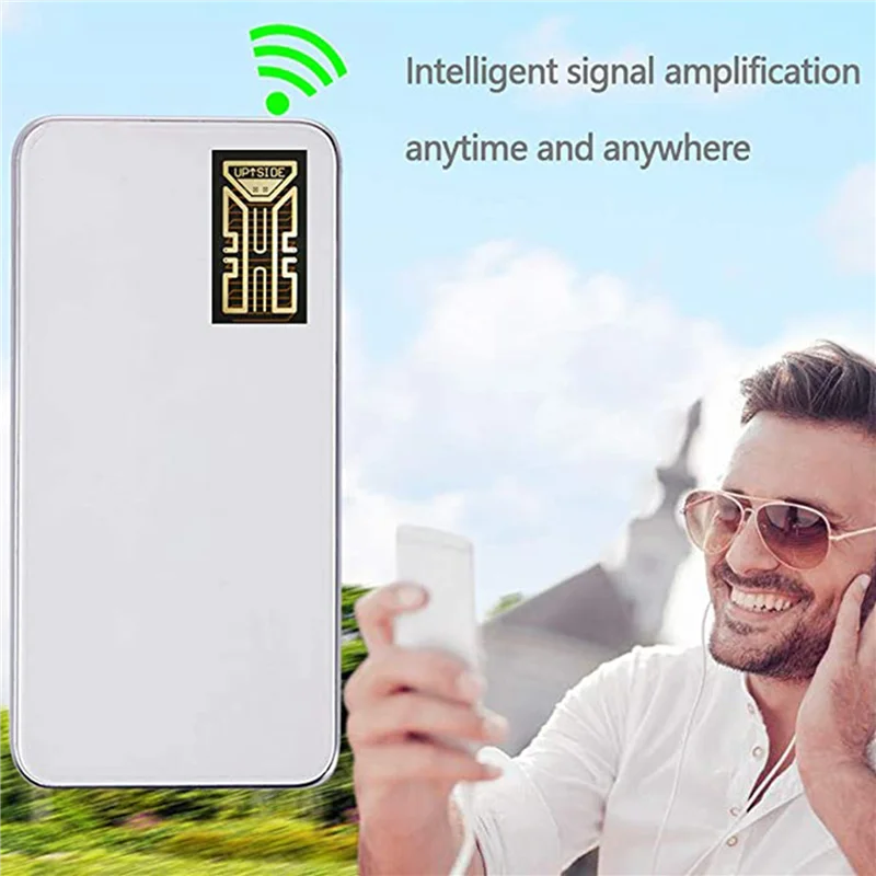 A99E-4PCS Handy Signal Booster SP-9 Tragbare Antenne Aufkleber Signal Verbesserung Aufkleber Signal Verstärker