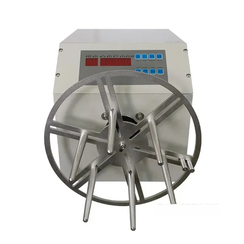 400w Semi-automatic Winding Machine, Wire Diameter 8mm Below 10M USB Telephone Line AC/DC Power Cord Winding Machine