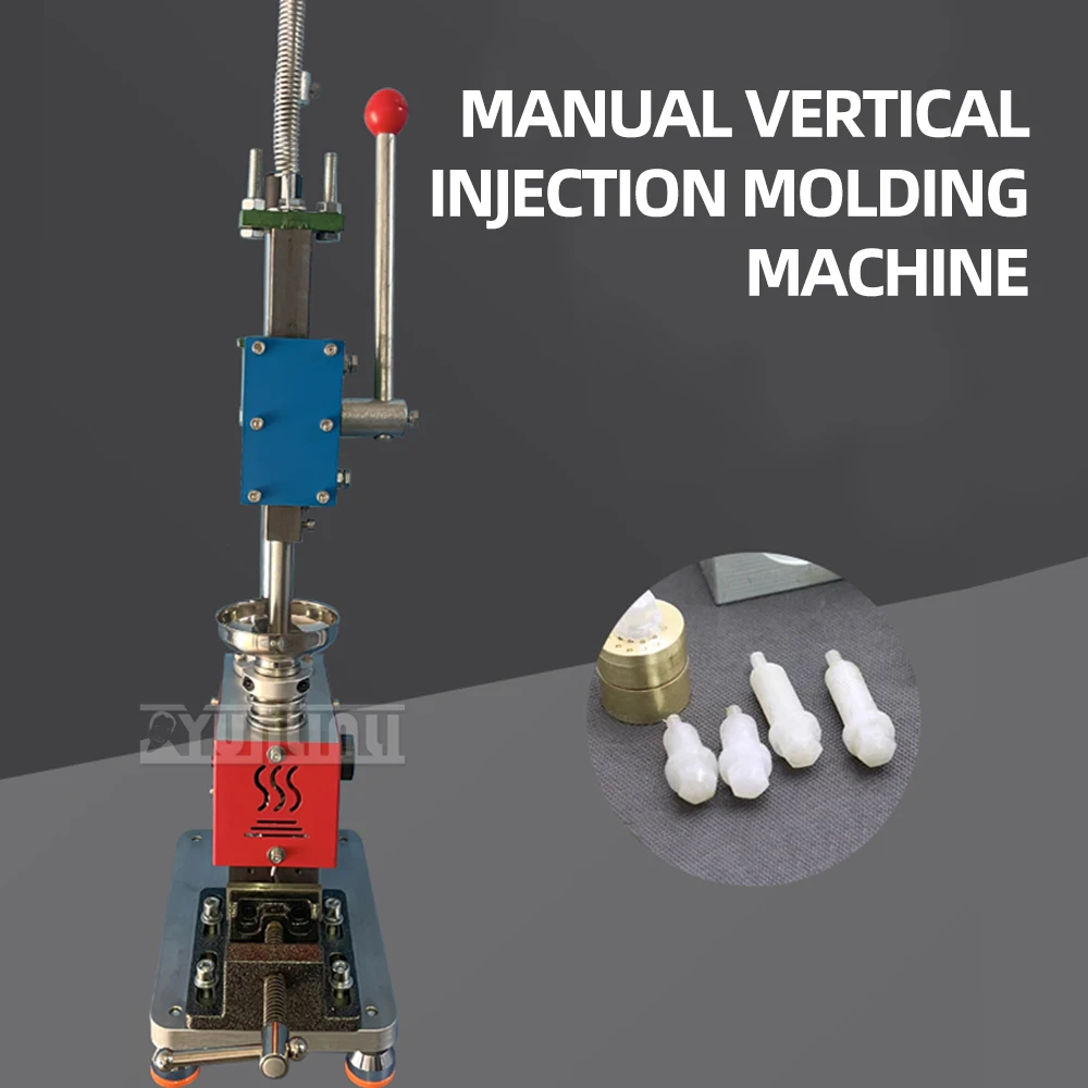 Manual injection molding machine Lab sample proofing injection plastic molding machine Electric rubber extruder 1-10g