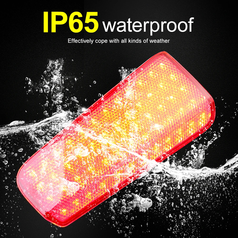

2×Car LED Rear Brake Light Bumper Reflector Taillight Reversing Lamps Fog Lamp for Toyota Alphard Vellfire 30 Series 2015-2018