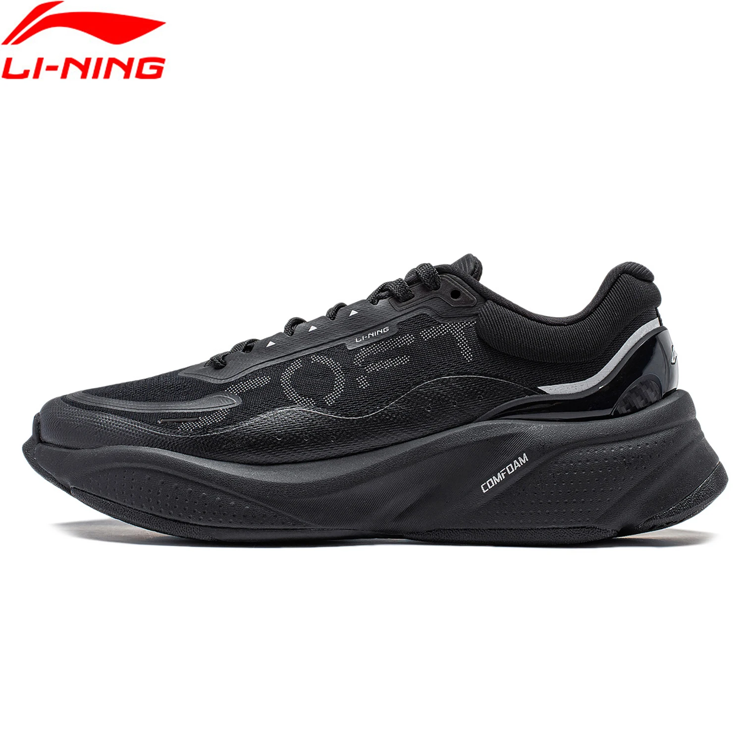 Li-ning sepatu gaya hidup wanita, sneaker nyaman sepatu olahraga santai lapisan bisa dipakai bantalan klasik AGLU010