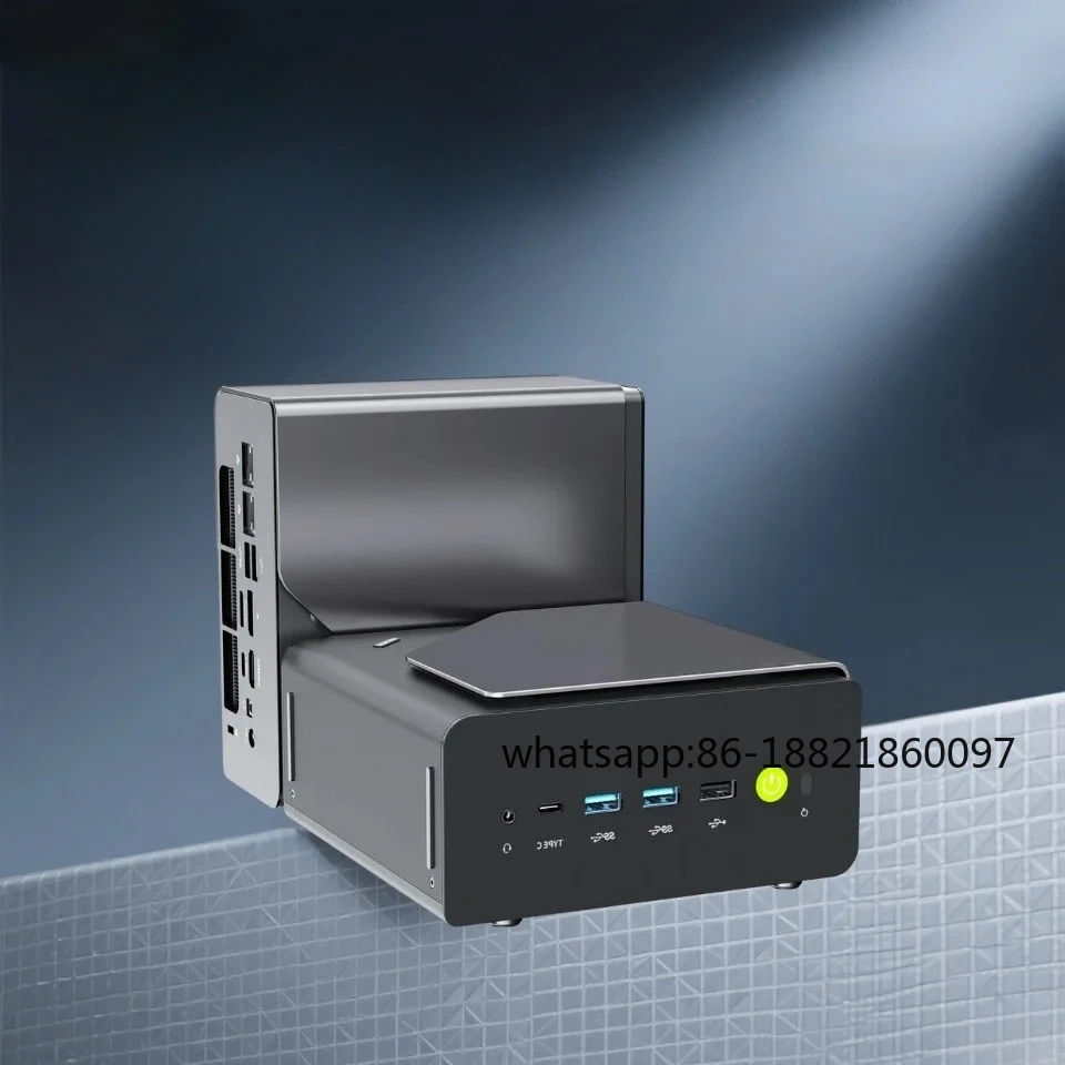 

GMKtec K12 Ryzen 7 H 255 OCuLink Mini PC DDR5 5600MT/s Windows 11 3 * PCIe WiFi6 BT 5.2 2 * 2.5G LAN Desktop Office Computer