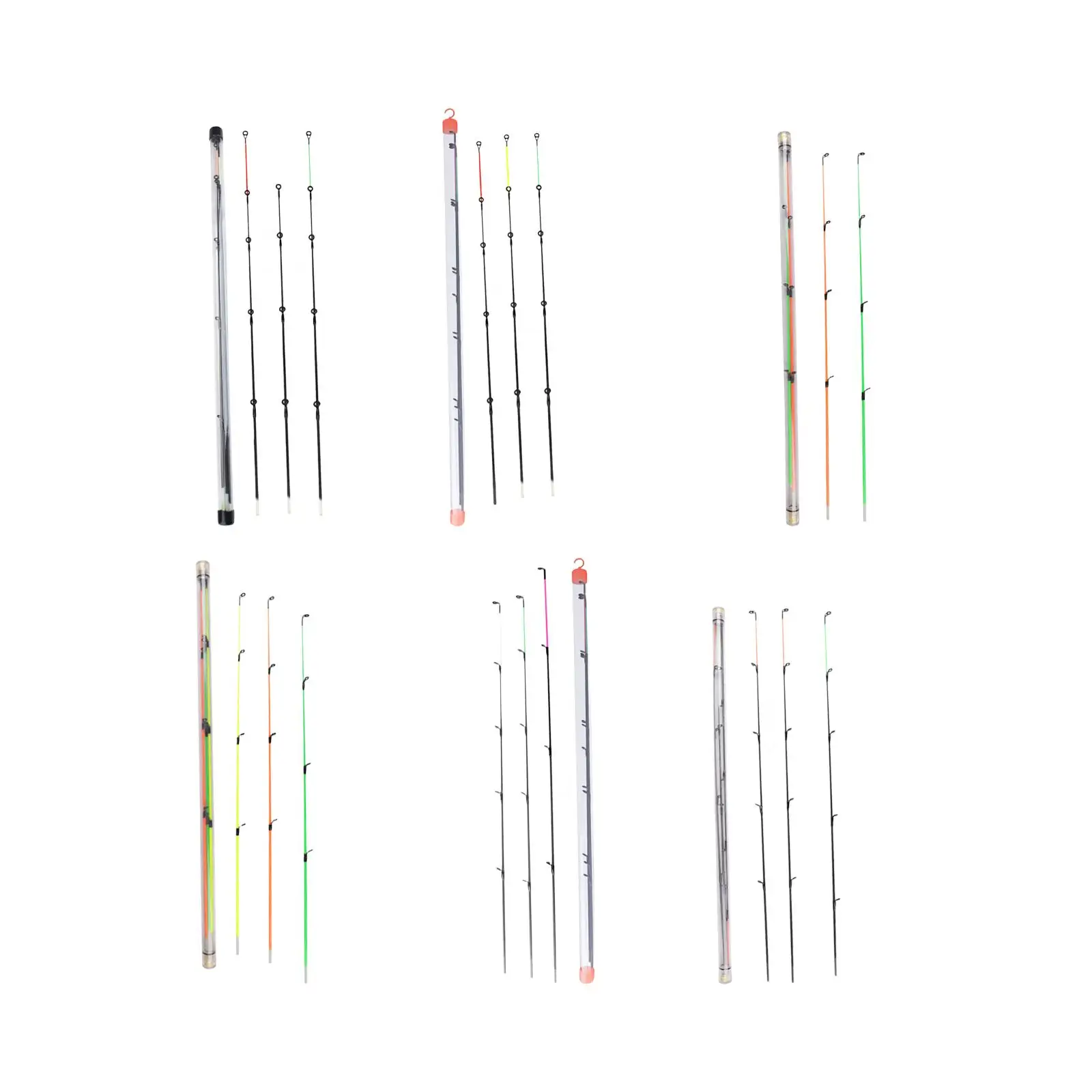 3x Feeder Fishing Rod Rod Tip All Type of Water Night Fishing Fishing Pole Accessories Jigging Rod Carbon/fiberglass Feeder Rod