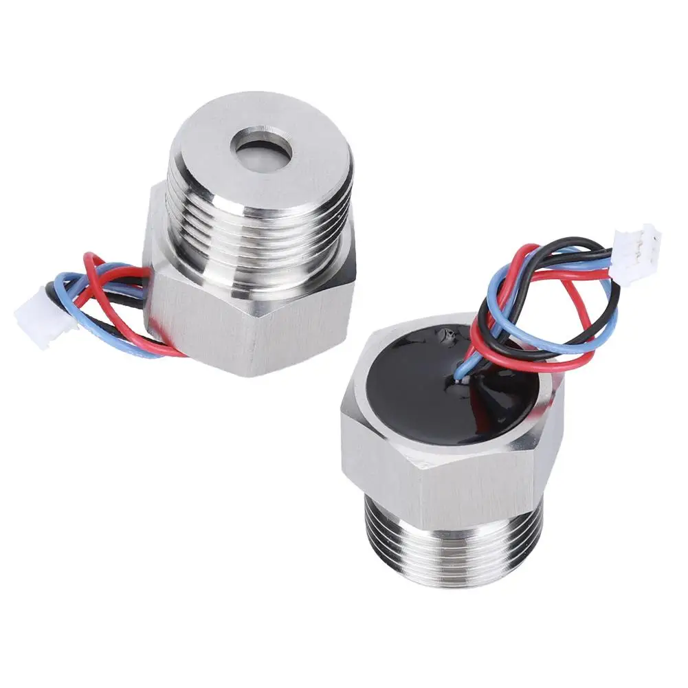 G1/2 Flat Film Pressure Transmitter Sensor 10/30/100/300/500Bar 5V DC Analog 3-Wire Electrical Parts