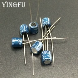 Condensateur audio bleu japonais ELNA, 5x5mm, 6.3V47uF, 47uF, 100 V, 10 pièces, 6.3 pièces