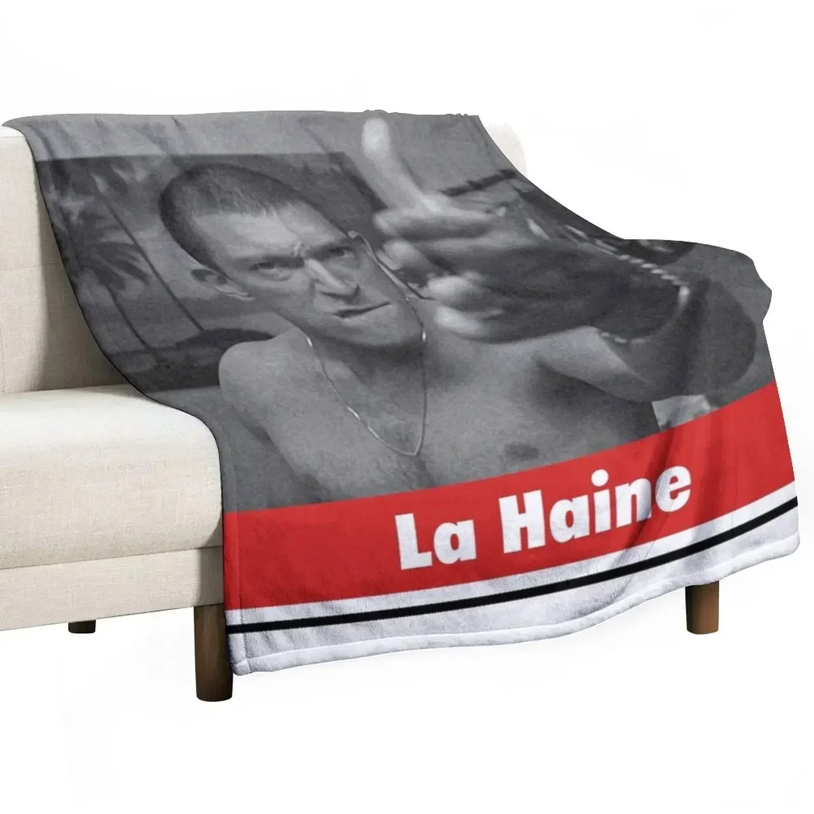 La Haine Throw Blanket Large Heavy Quilt Camping Softest Beautifuls Blankets