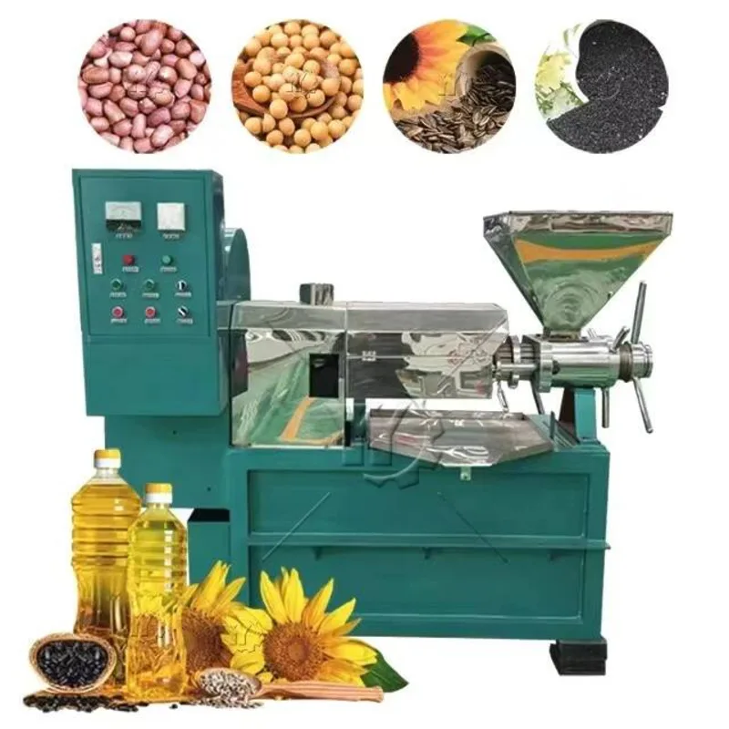 

Professional Hot Oil Press Machine for Peanut Soybean 50-80kg/h BOKE Brand Suitable for the Kenya Market