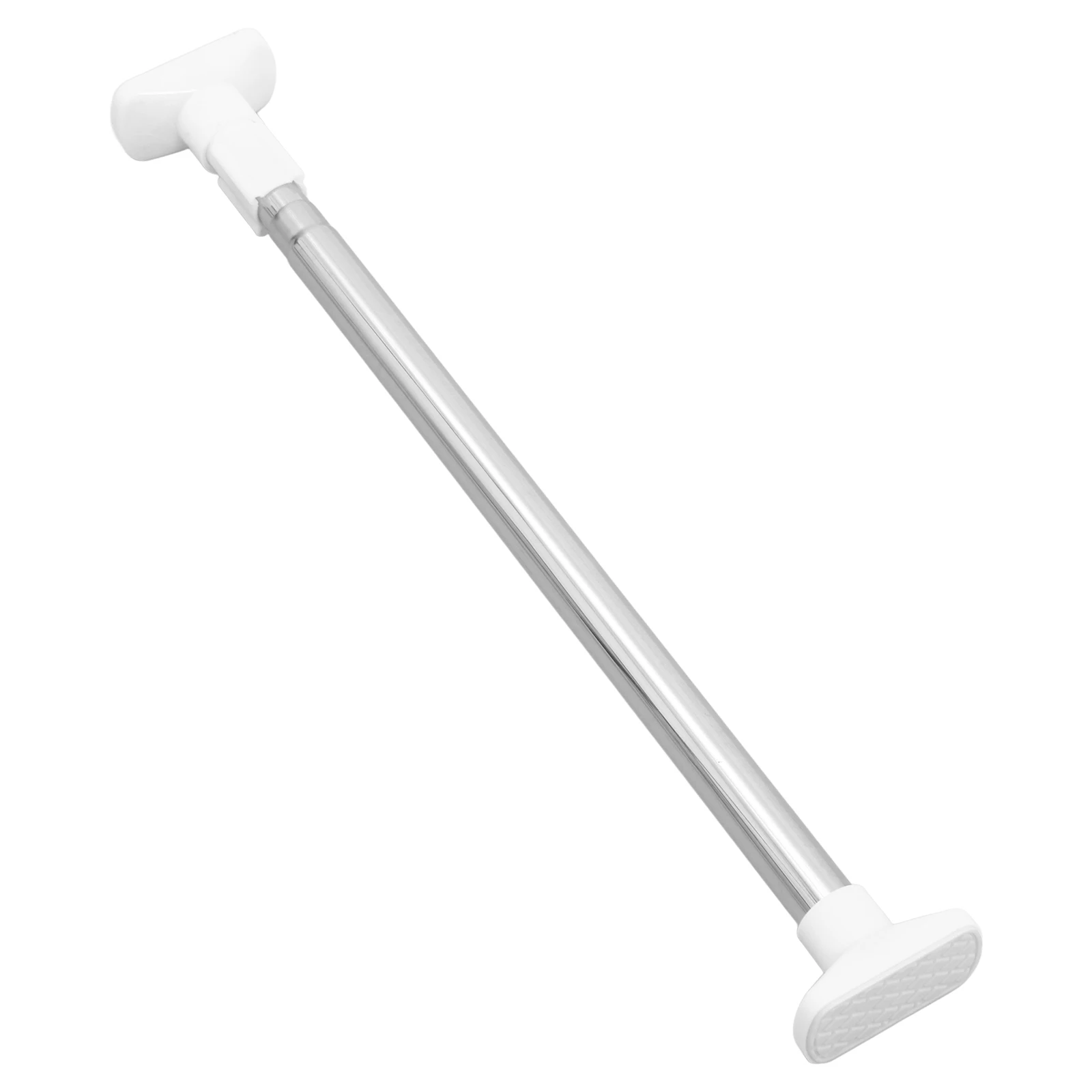 

Adjustable Stainless Steel Tension Shower Curtain Telescopic Closet Rod Expandable Flexible Drying Rail For Home