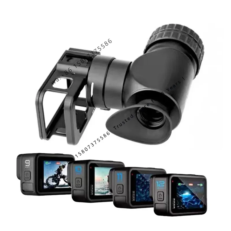 Hero 13/12/11/10/9 Camera Adapter Bracket Scope Side Black Aluminum Record While Aiming Lunetas Caça For Outdoor Scenes
