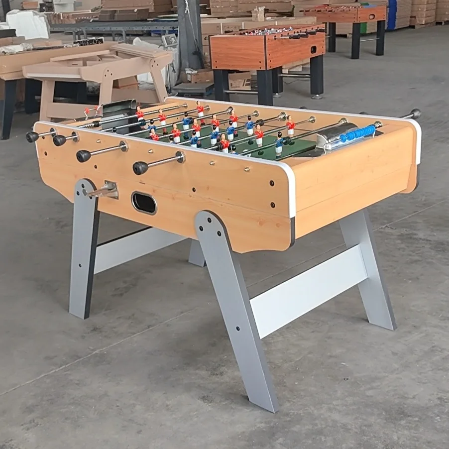 

Portable Tabletop Soccer Game - Mini Compact Foosball Table for Adults & Kids, Indoor Game Room Sport