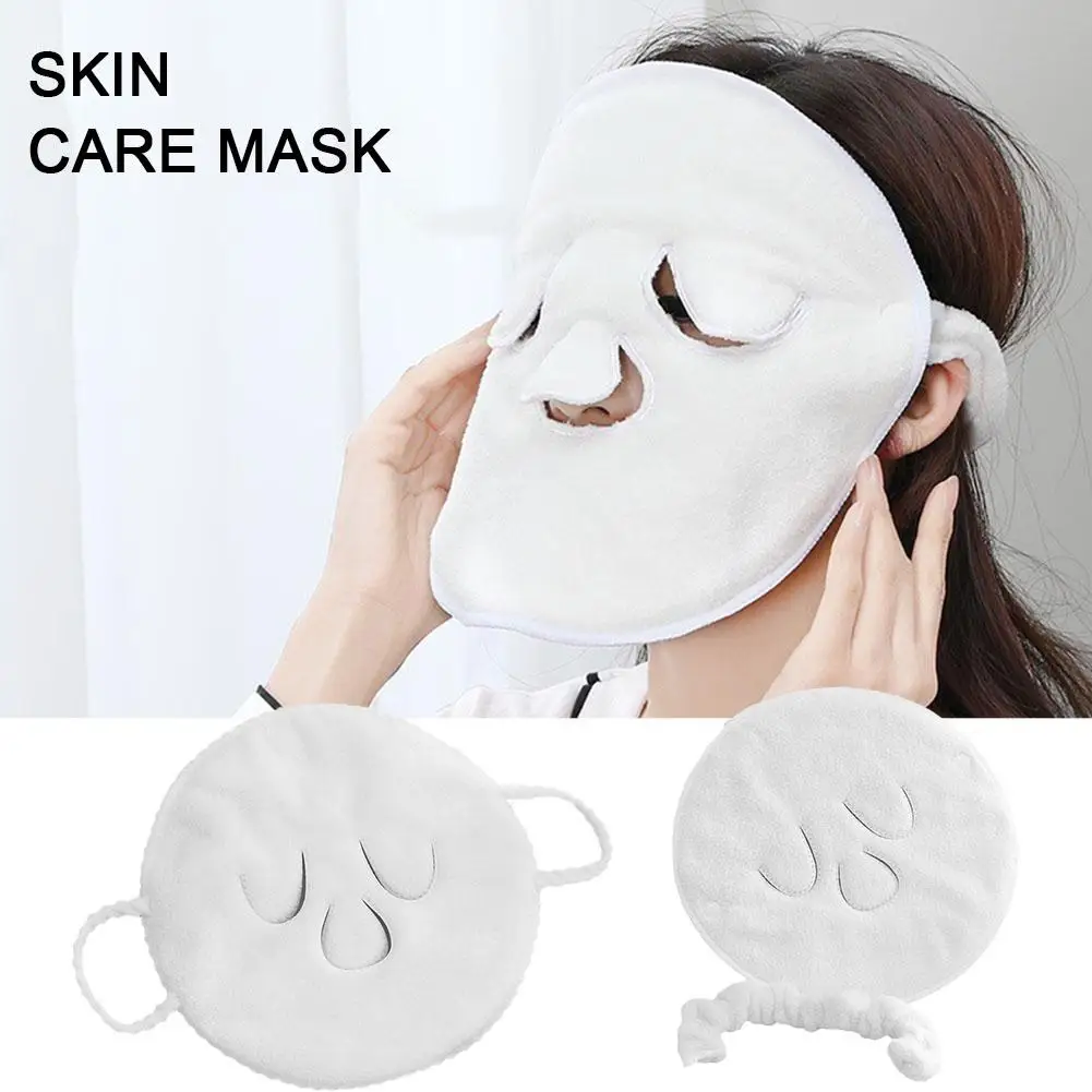 Cotton Hot Compress Towel Wet Compress Steamed Face Beauty Skin Skin Clean Pore Care Tools Care Towel Mask Facial Compress X9T5