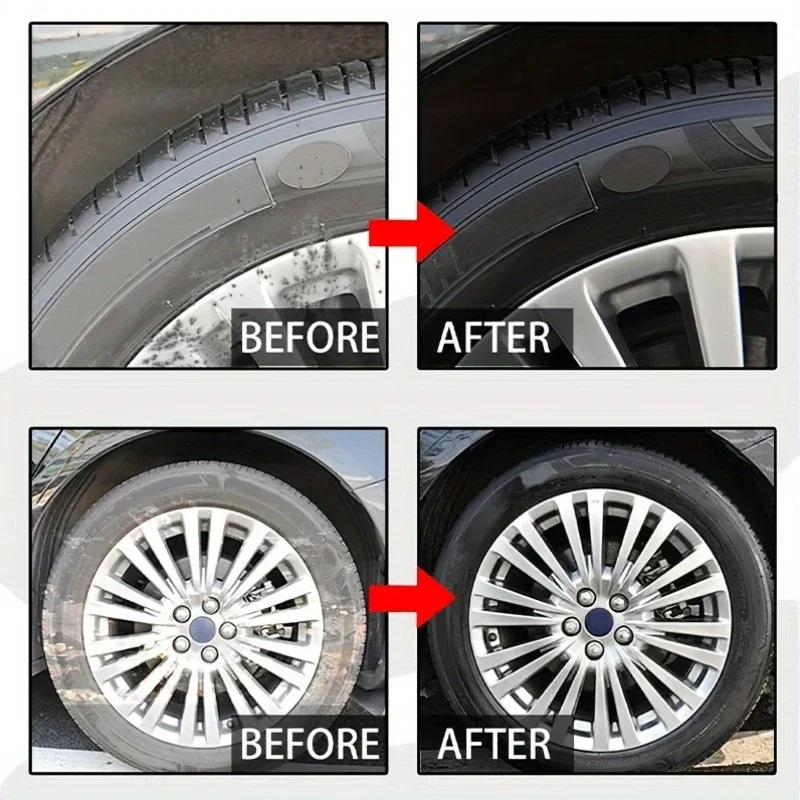 شمع إصلاح إطارات السيارة متعدد الوظائف، إصلاح المطاط وإصلاح الخدوش، طلاء لامع يدوم طويلاً، إصلاح البهتان #3