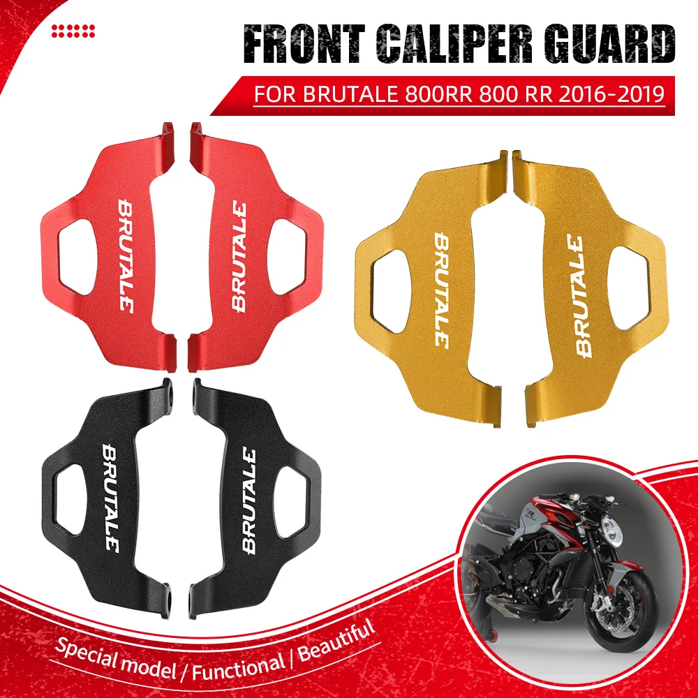 

Motorcycle For MV Agusta Brutale 800RR 800 RR 2016 2017 2018 2019 Accessories CNC Front Brake Caliper Guard Cover Protection