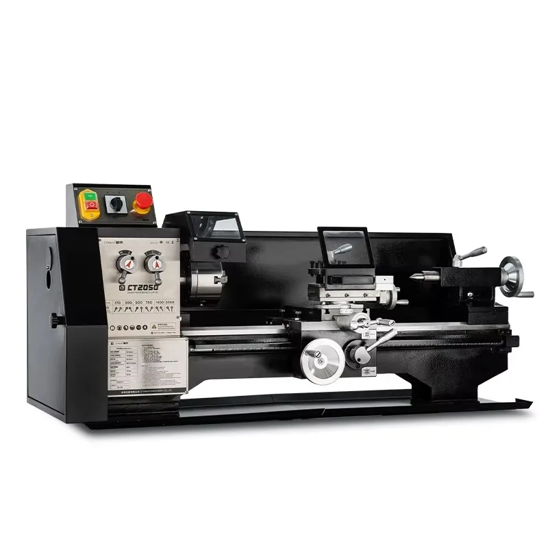 

Home Workshop Mini Metal Lathe Bench Lathe Machine CT2050 High Accuracy Portable Design